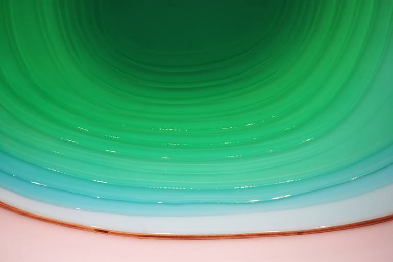 Original Abstract Expressionism Abstract Sculpture by Ruben Art