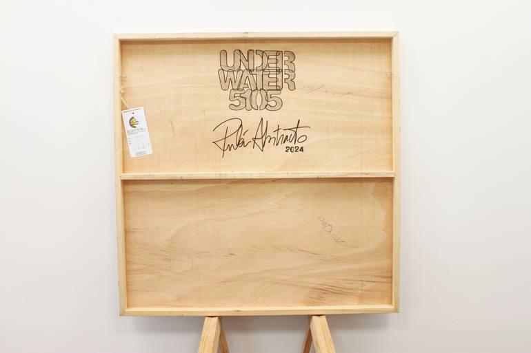 Original Abstract Expressionism Abstract Painting by Ruben Art