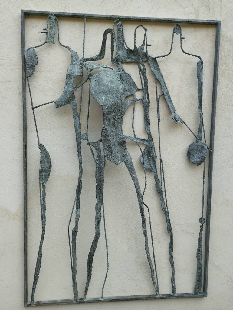 Original Figurative Body Sculpture by Ionel Alexandrescu