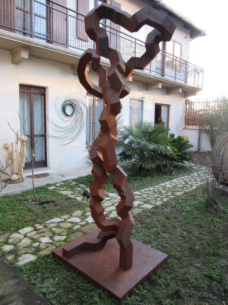 Original Abstract Sculpture by Ionel Alexandrescu