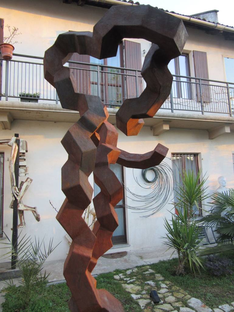 Original Abstract Sculpture by Ionel Alexandrescu