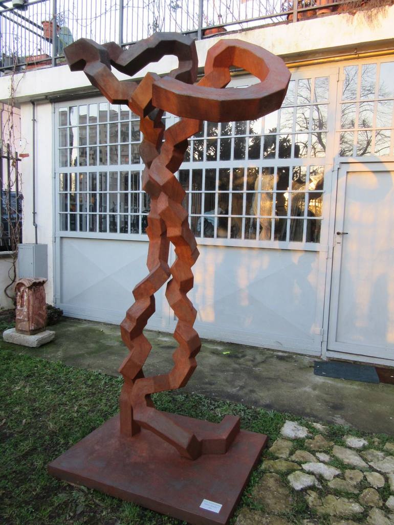 Original Abstract Sculpture by Ionel Alexandrescu