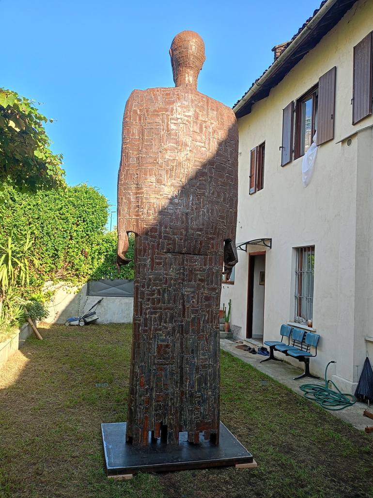 Original Abstract Body Sculpture by Ionel Alexandrescu