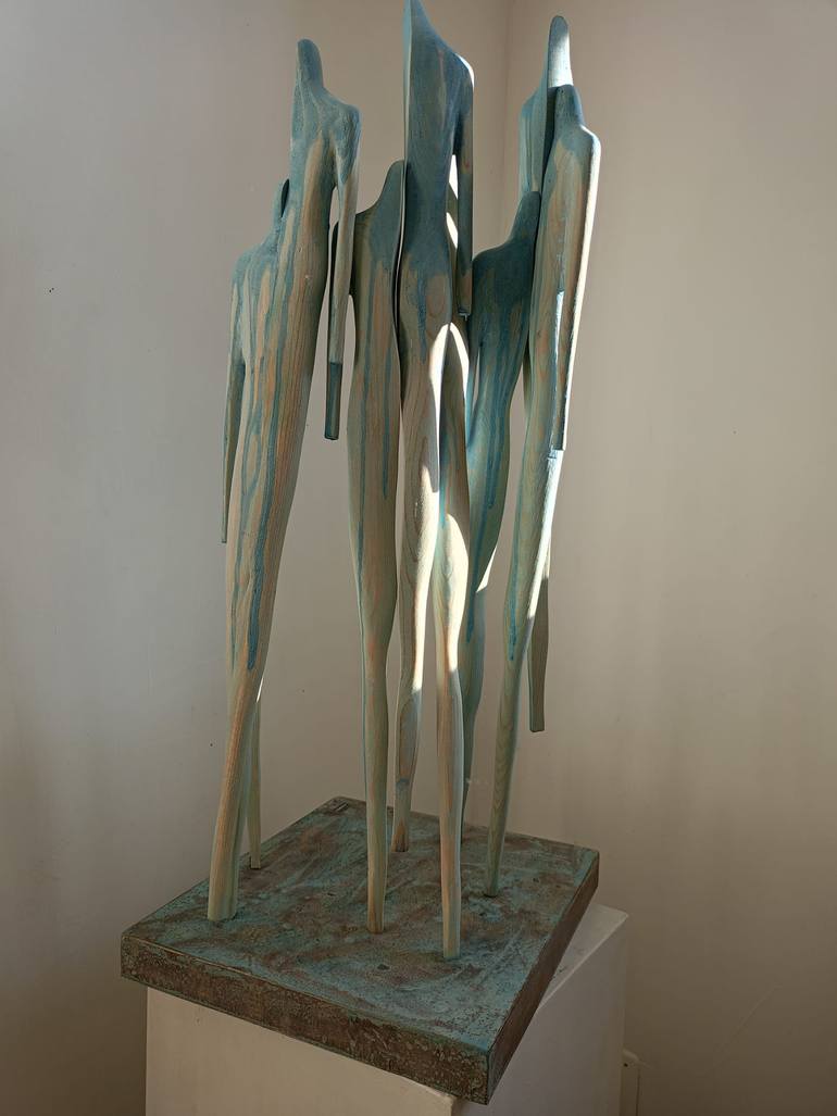Original Figurative Body Sculpture by Ionel Alexandrescu