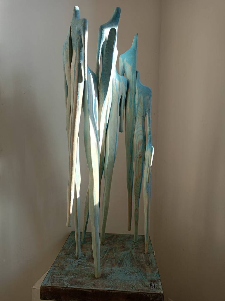 Original Figurative Body Sculpture by Ionel Alexandrescu