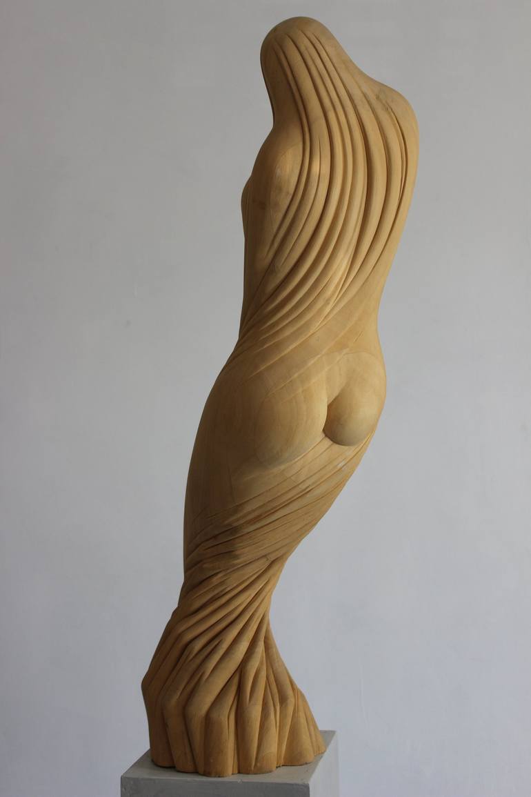 Original Figurative Performing Arts Sculpture by Ionel Alexandrescu