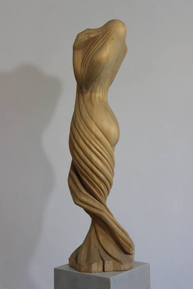 Original Figurative Performing Arts Sculpture by Ionel Alexandrescu