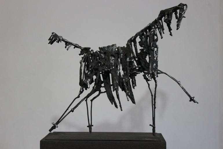 Original Animal Sculpture by Ionel Alexandrescu