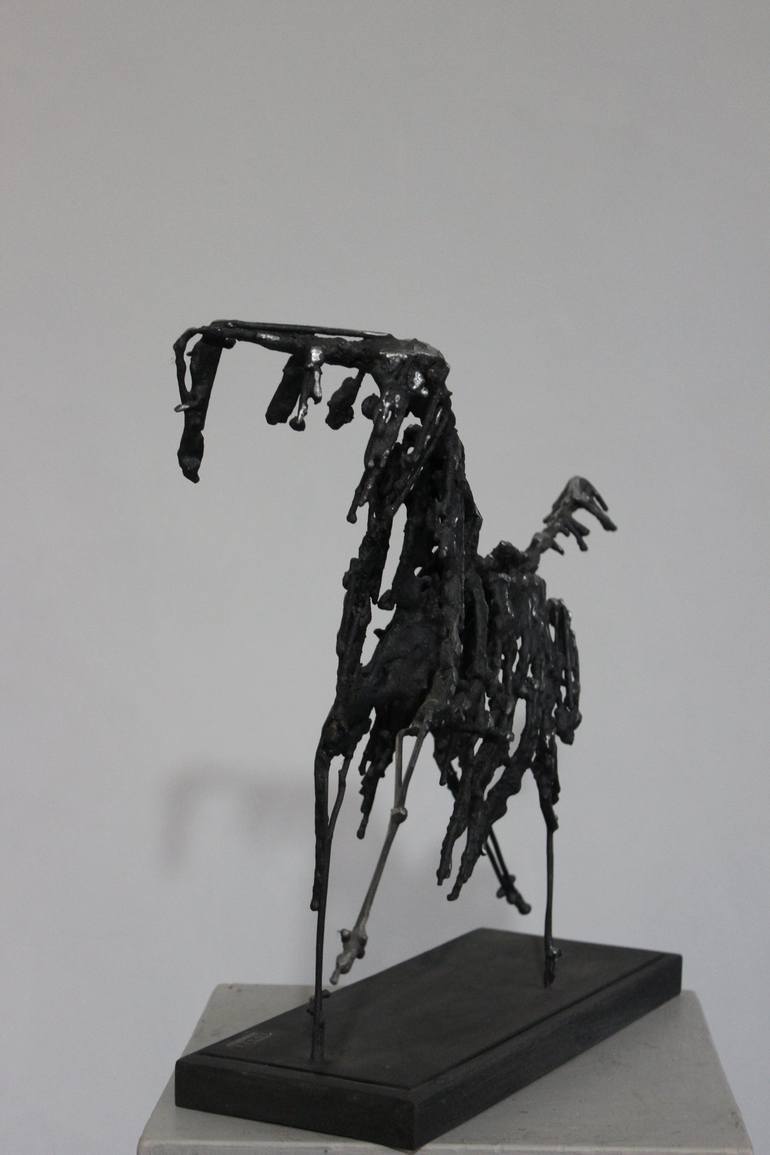 Original Figurative Animal Sculpture by Ionel Alexandrescu