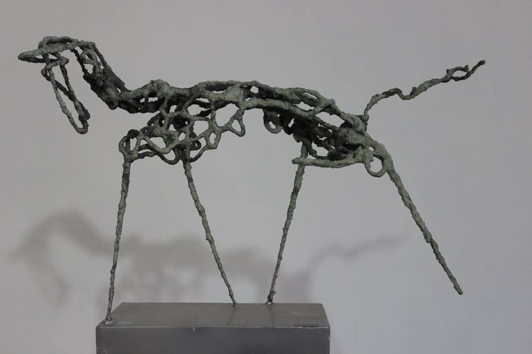 Original Abstract Sculpture by Ionel Alexandrescu