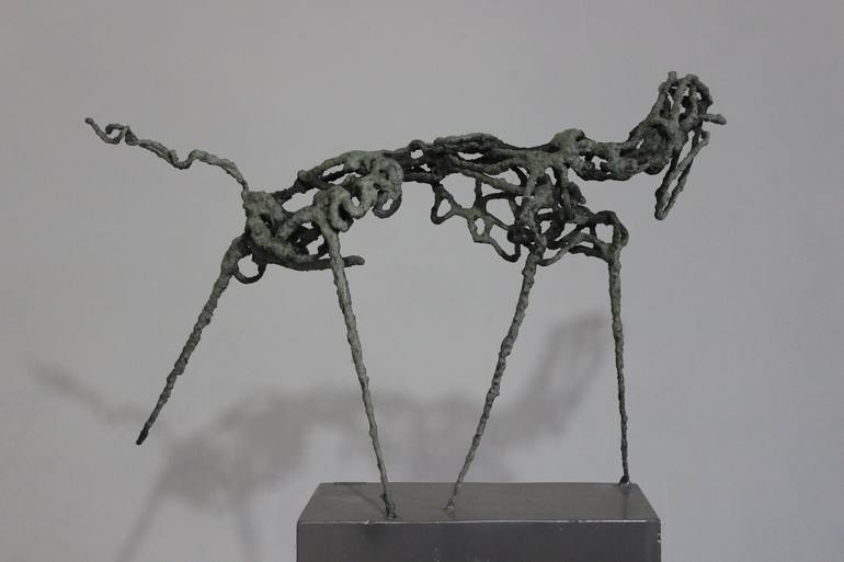 Original Abstract Sculpture by Ionel Alexandrescu