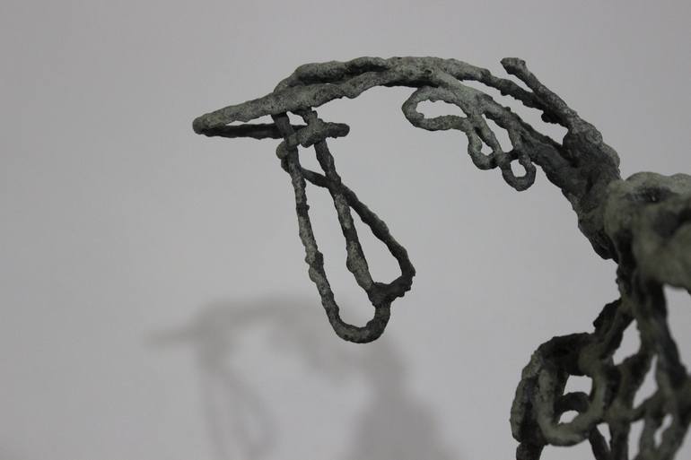 Original Abstract Sculpture by Ionel Alexandrescu