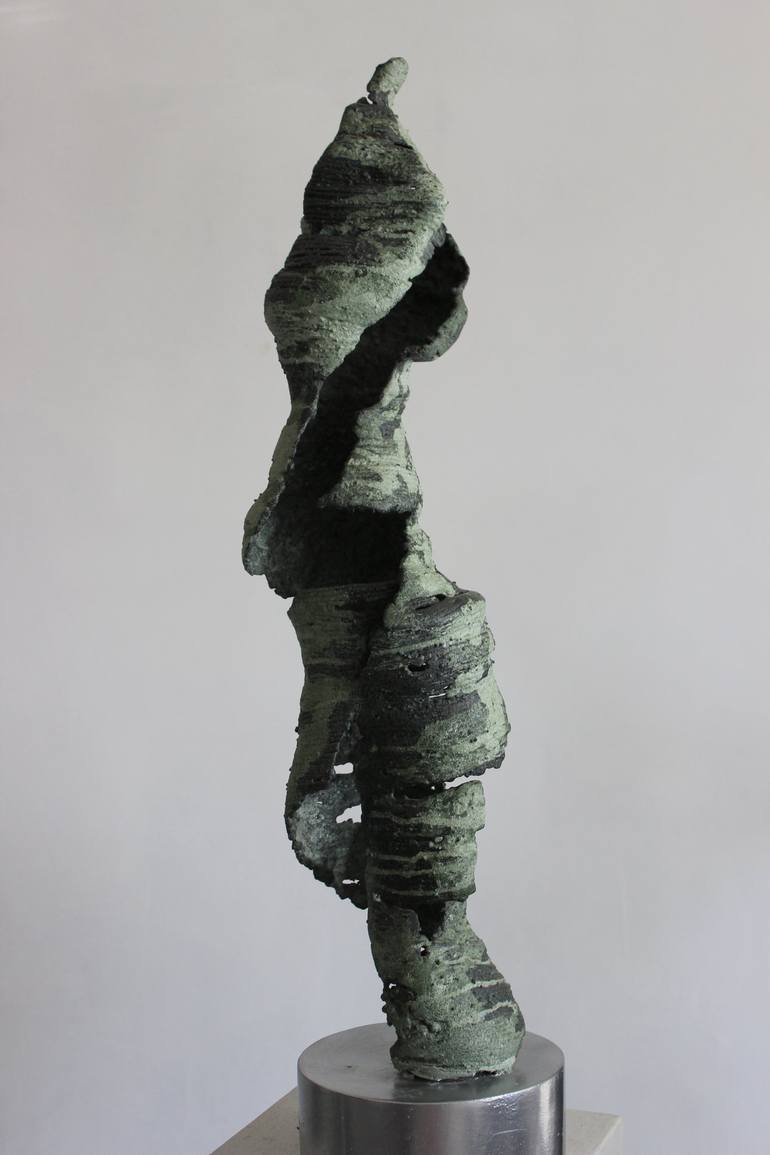Original Abstract Body Sculpture by Ionel Alexandrescu