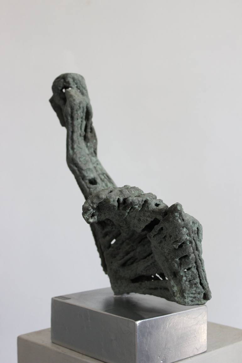 Original Abstract Body Sculpture by Ionel Alexandrescu