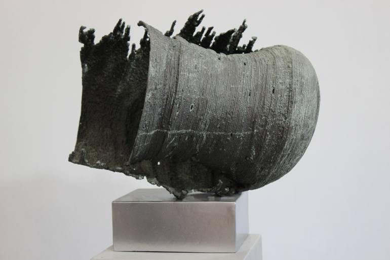 Original Abstract Expressionism Body Sculpture by Ionel Alexandrescu