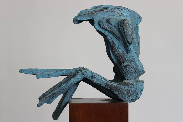 Original Expressionism Body Sculpture by Ionel Alexandrescu