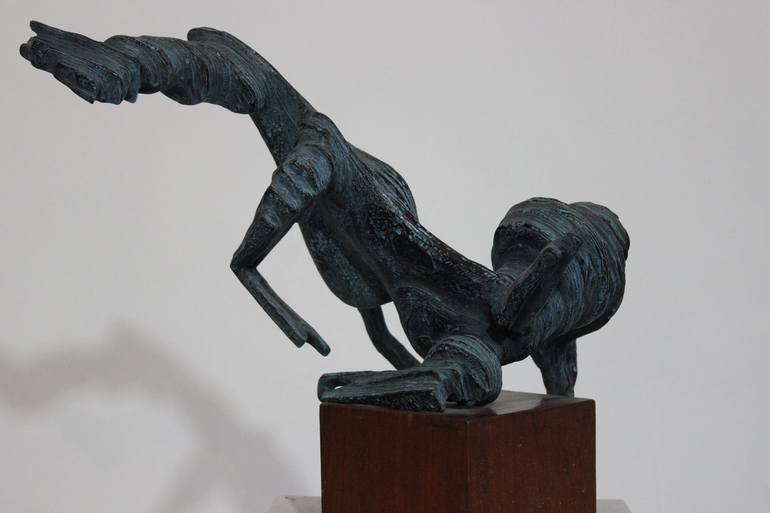 Original Animal Sculpture by Ionel Alexandrescu