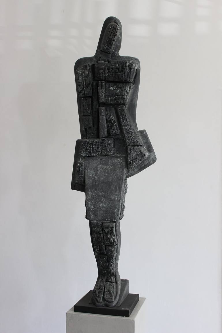 Original Abstract Sculpture by Ionel Alexandrescu