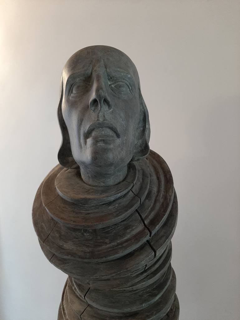 Original Abstract Body Sculpture by Ionel Alexandrescu