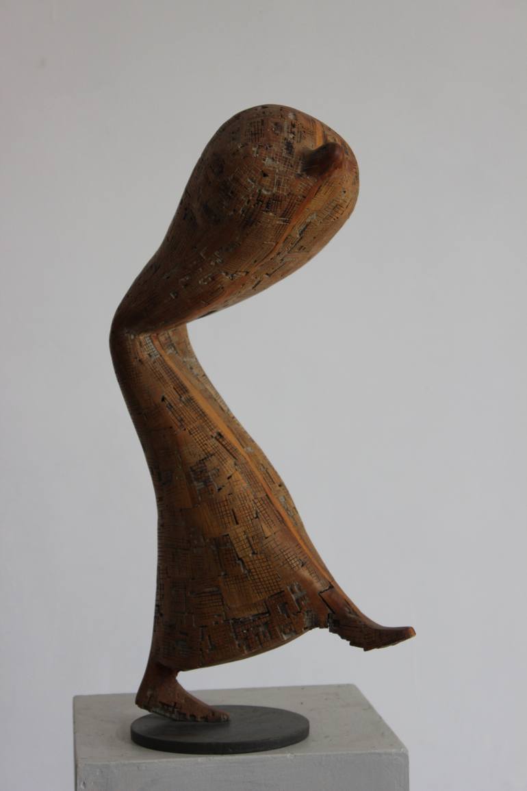 Original Abstract Architecture Sculpture by Ionel Alexandrescu