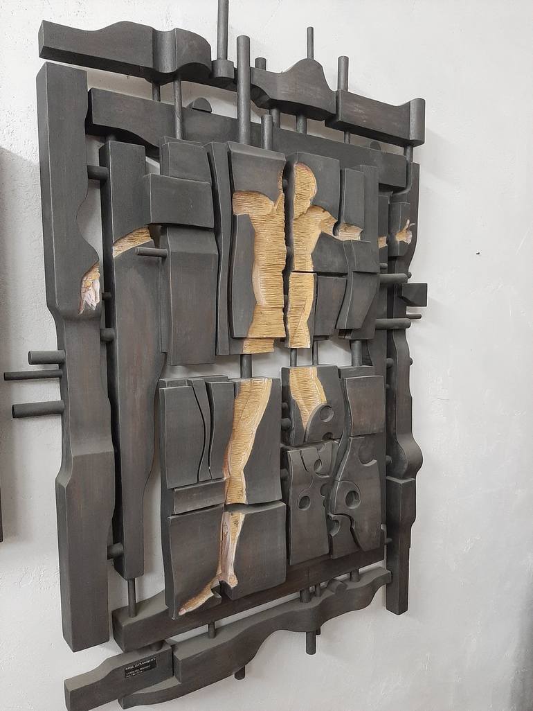 Original Figurative Architecture Sculpture by Ionel Alexandrescu