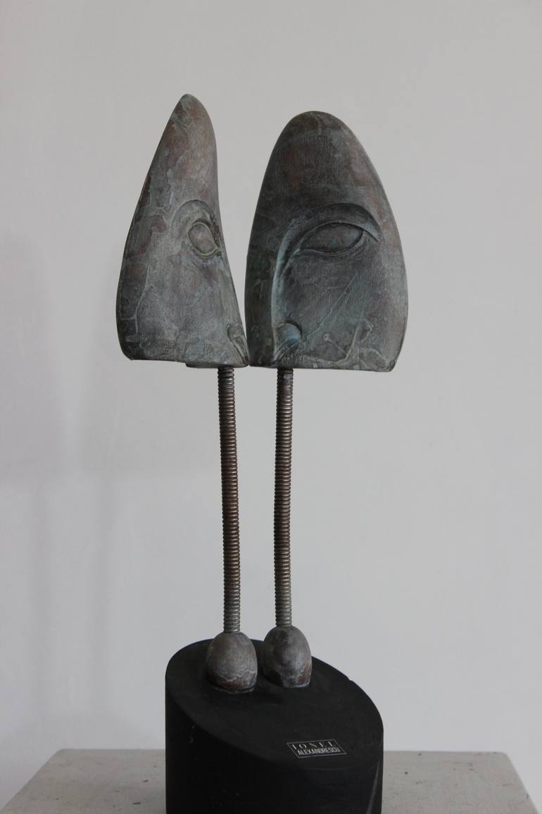 Original Figurative Culture Sculpture by Ionel Alexandrescu