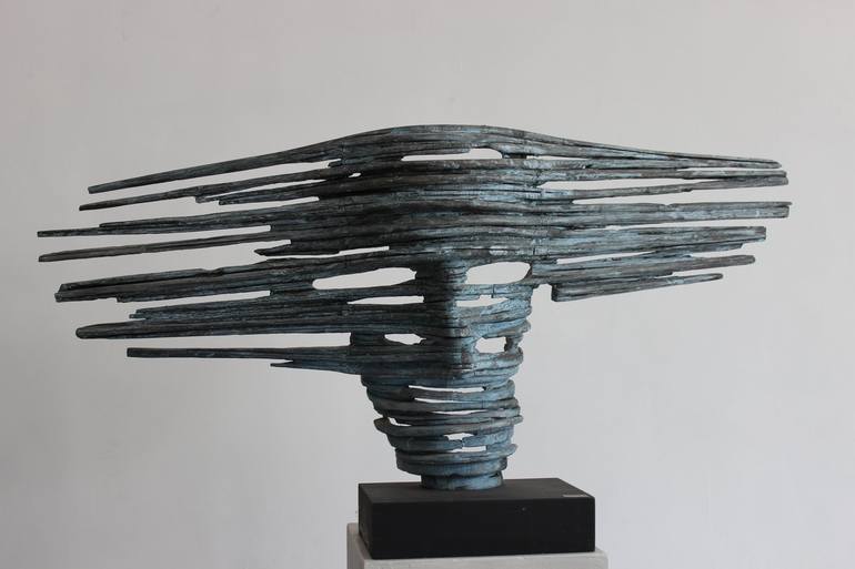 Original Figurative Architecture Sculpture by Ionel Alexandrescu