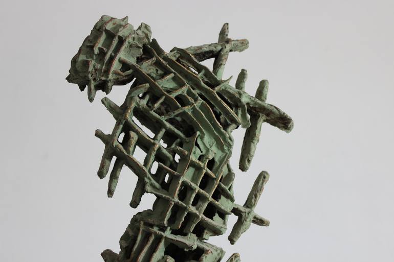 Original Abstract Architecture Sculpture by Ionel Alexandrescu
