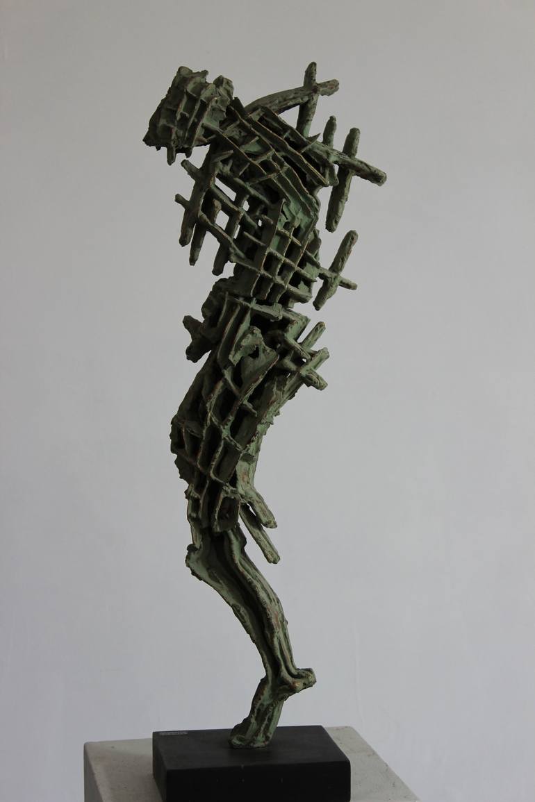 Original Abstract Architecture Sculpture by Ionel Alexandrescu