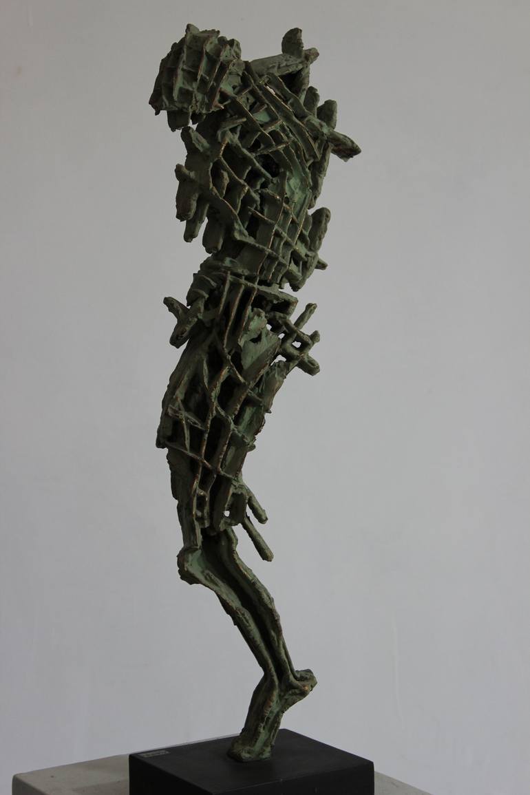 Original Abstract Architecture Sculpture by Ionel Alexandrescu