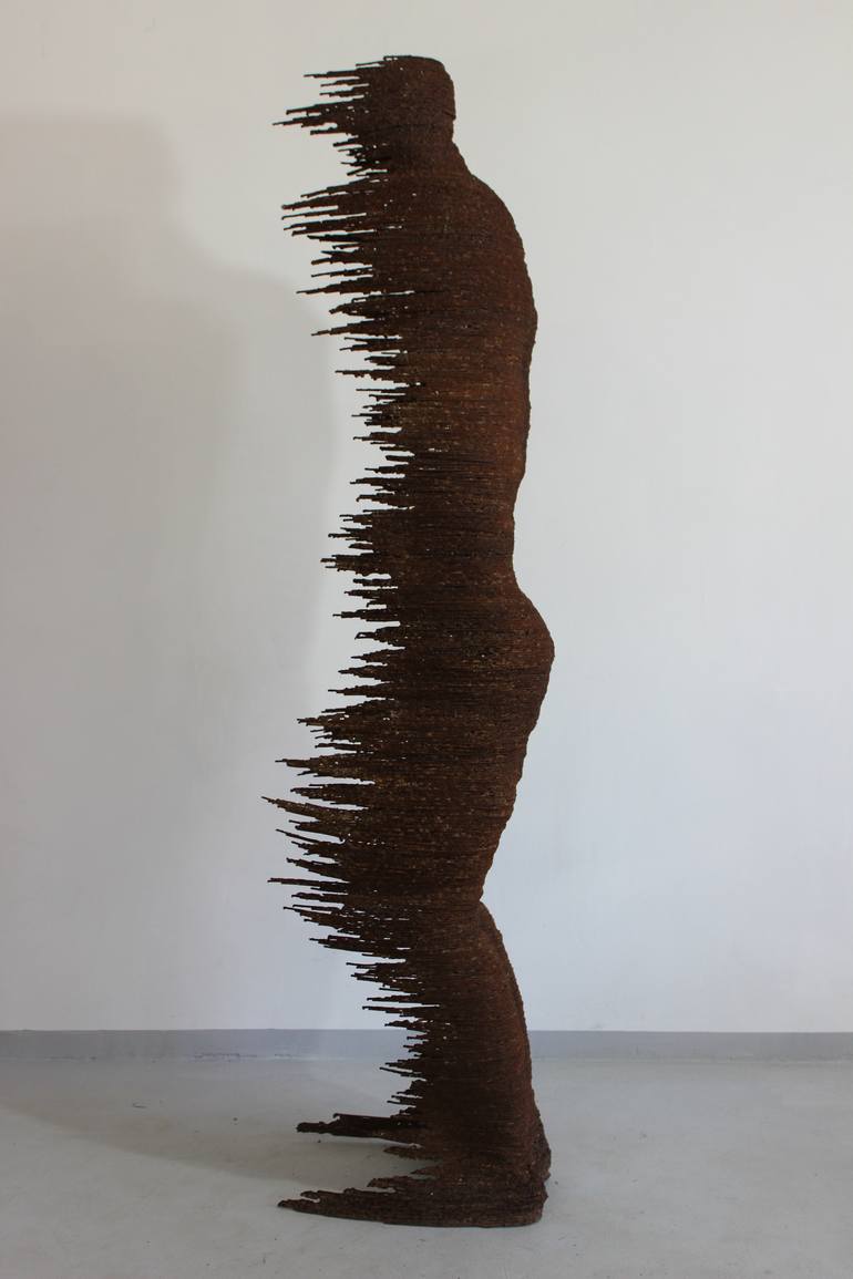 Original Abstract Expressionism Architecture Sculpture by Ionel Alexandrescu