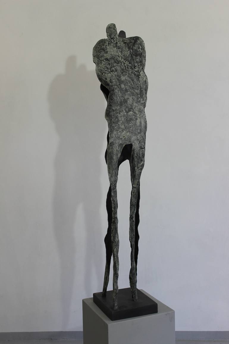 Original Abstract Sculpture by Ionel Alexandrescu
