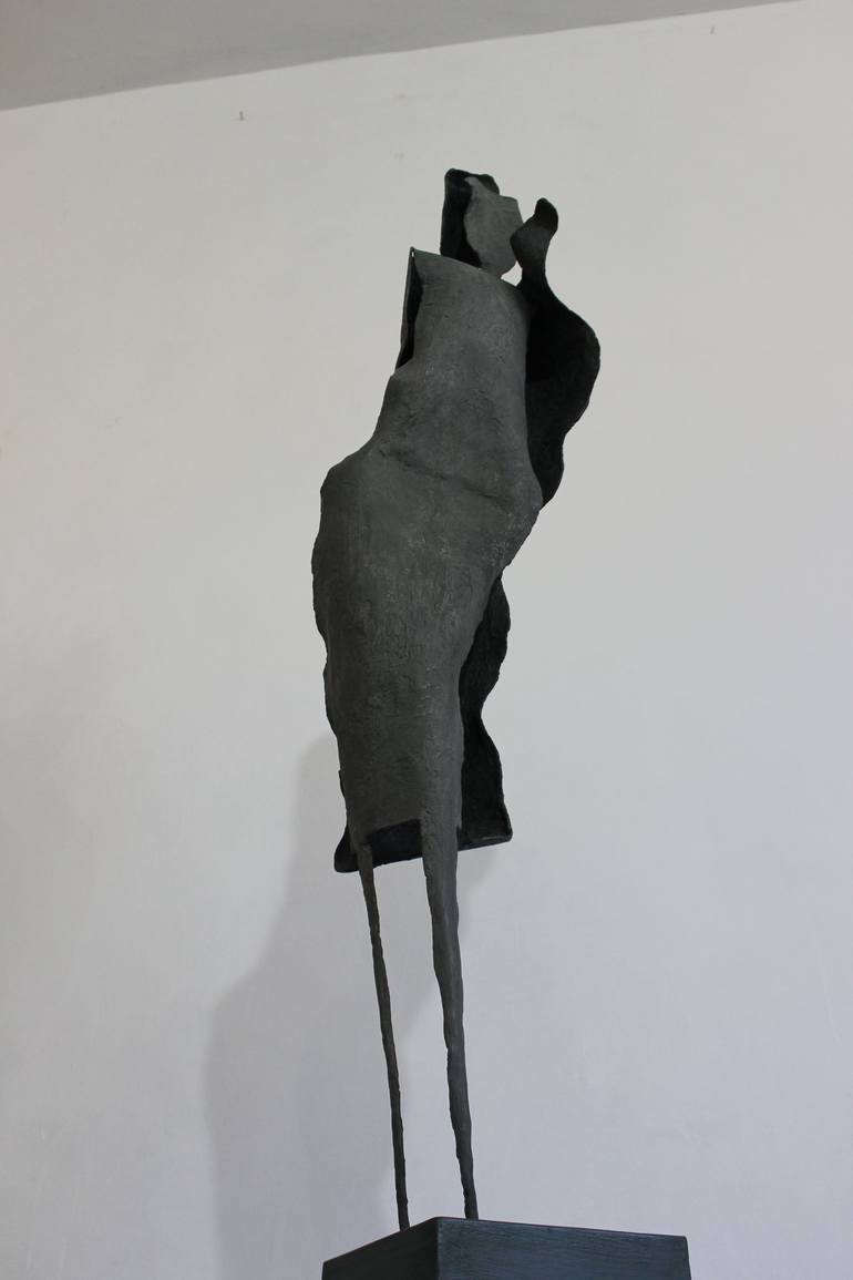 Original Figurative Abstract Sculpture by Ionel Alexandrescu