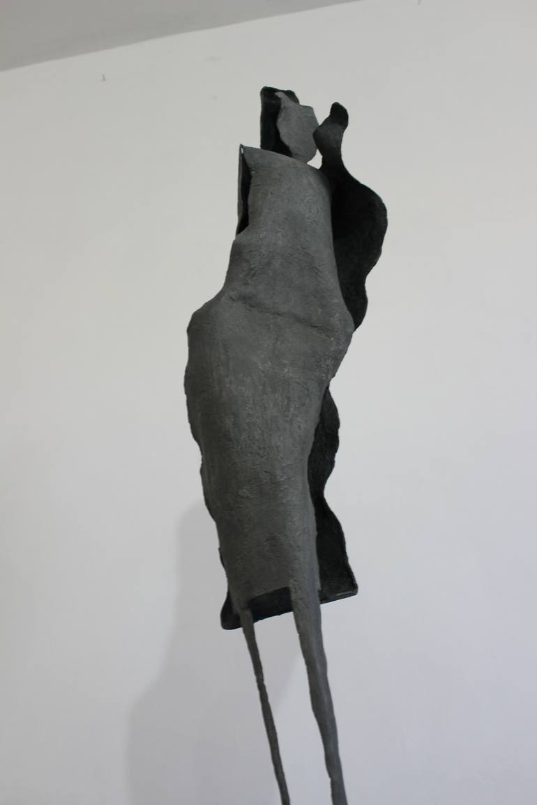 Original Figurative Abstract Sculpture by Ionel Alexandrescu