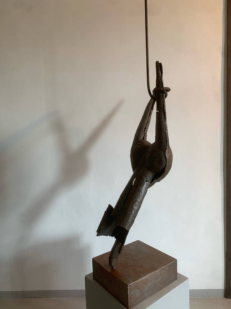 Original Figurative Body Sculpture by Ionel Alexandrescu