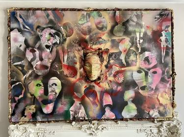 Original Abstract Culture Mixed Media by Stephen McGowan