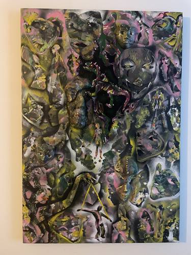 Original Abstract Expressionism Performing Arts Mixed Media by Stephen McGowan