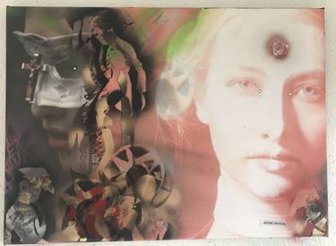 Original Conceptual Fashion Collage by Stephen McGowan