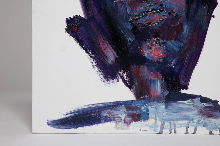 Original Abstract Expressionism People Painting by Brandon Savoy
