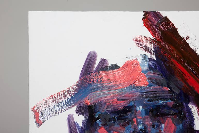 Original Abstract Expressionism People Painting by Brandon Savoy