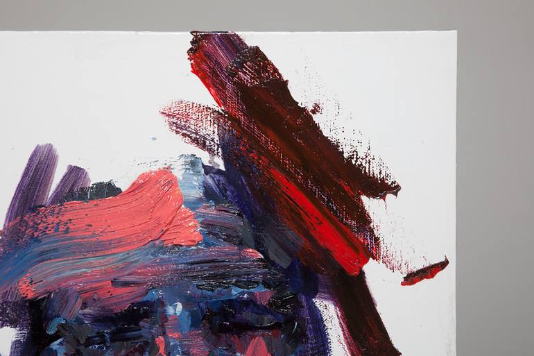 Original Abstract Expressionism People Painting by Brandon Savoy