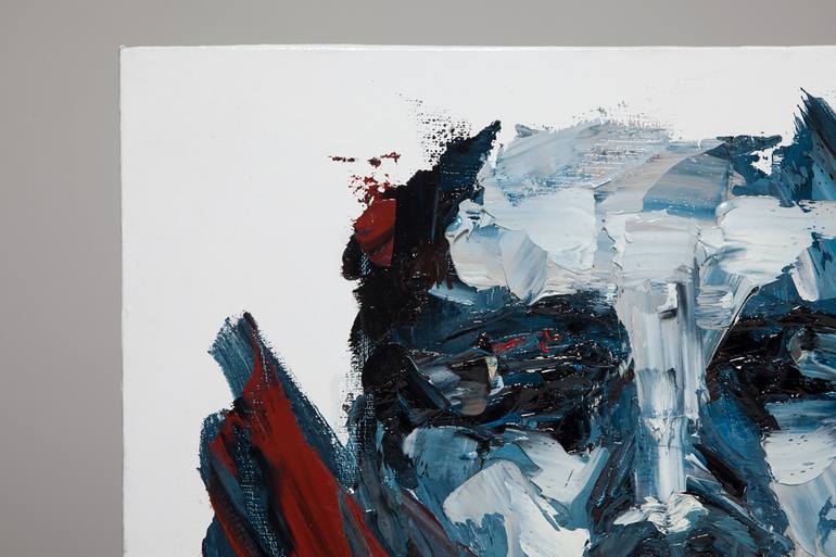Original Abstract Expressionism People Painting by Brandon Savoy