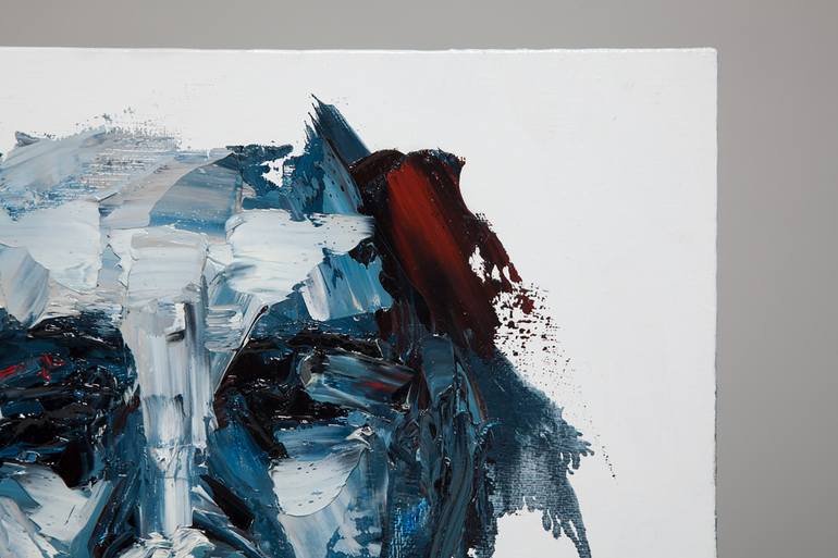 Original Abstract Expressionism People Painting by Brandon Savoy