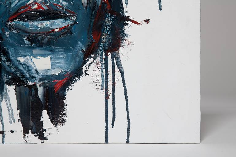 Original Abstract Expressionism People Painting by Brandon Savoy