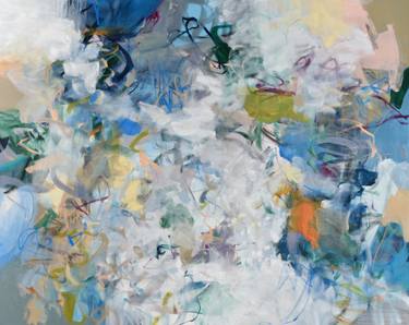 Original Abstract Expressionism Abstract Paintings by Cat Tesla