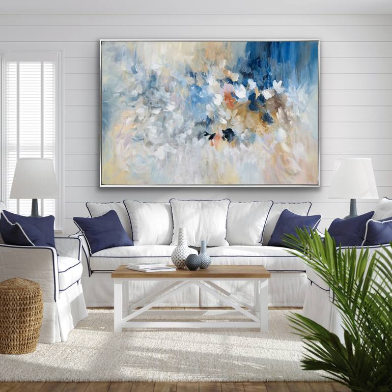 Original Abstract Expressionism Abstract Painting by Cat Tesla