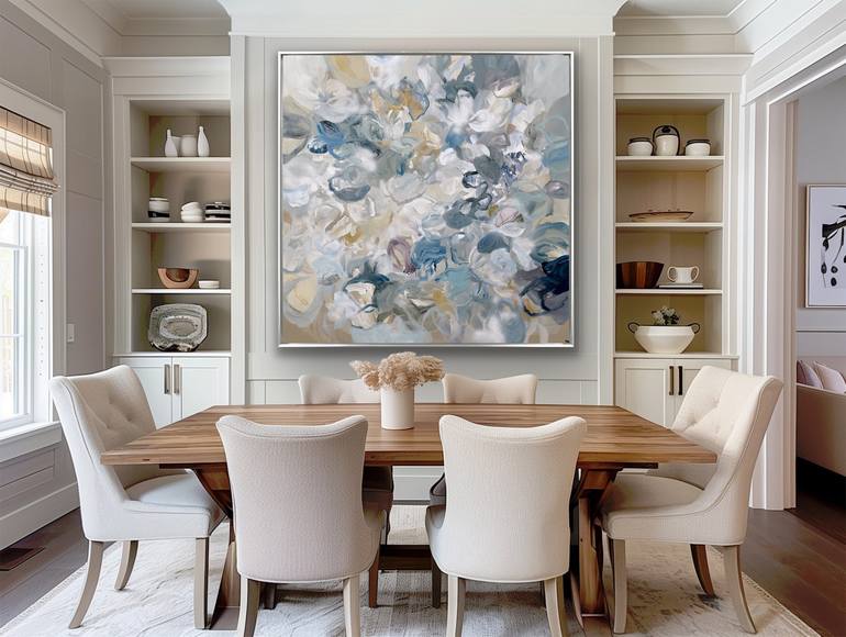 Original Abstract Expressionism Abstract Painting by Cat Tesla