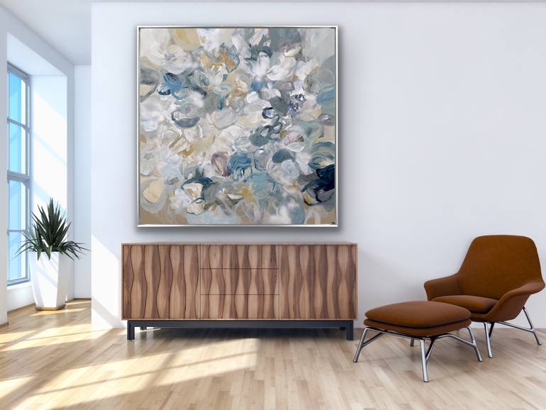 Original Abstract Expressionism Abstract Painting by Cat Tesla