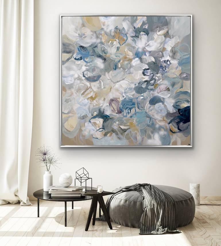 Original Abstract Expressionism Abstract Painting by Cat Tesla