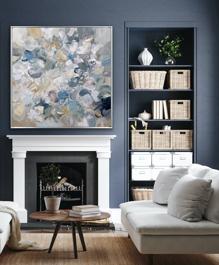 Original Abstract Expressionism Abstract Painting by Cat Tesla
